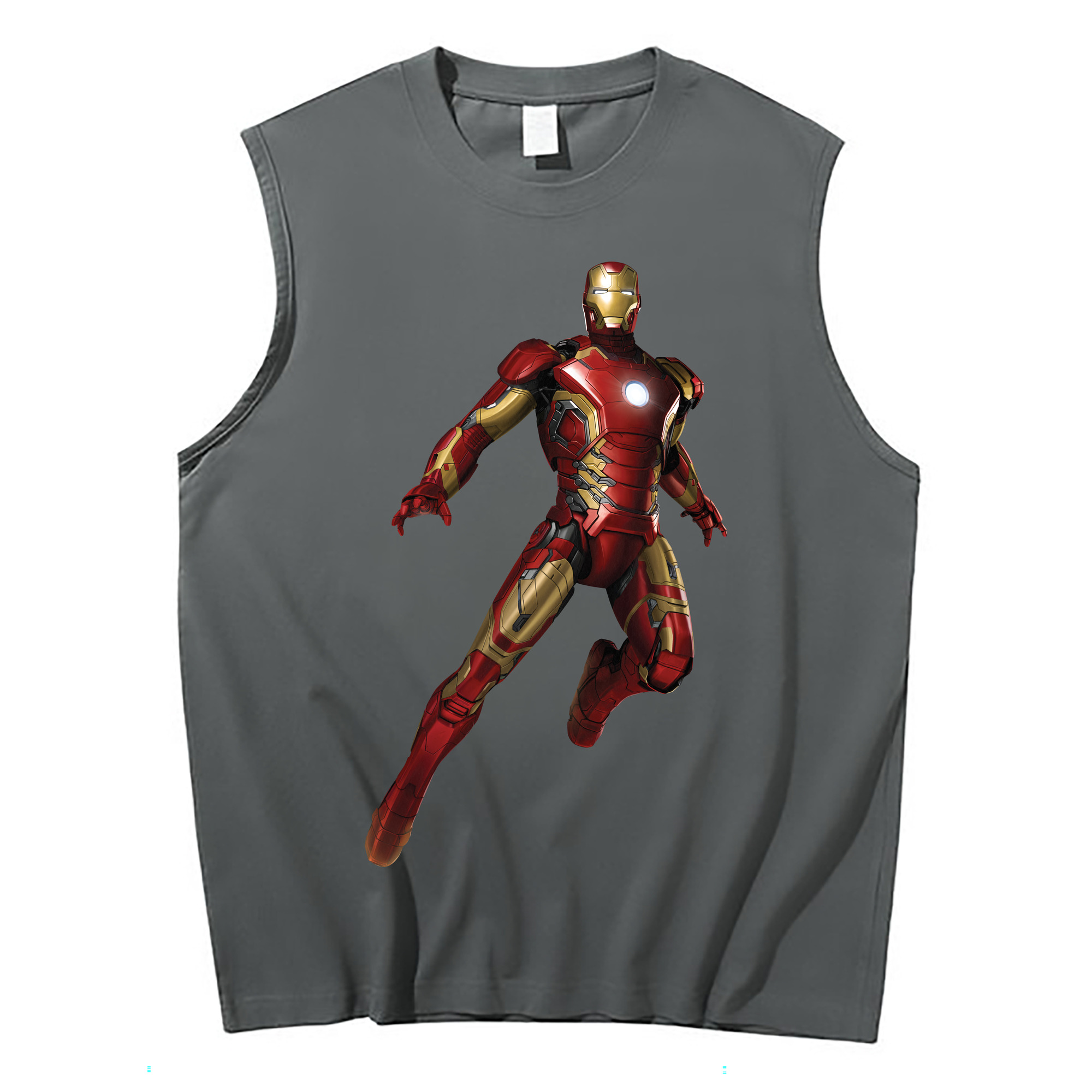 （画像用） アベンジャーズ The Avengers コットン100％タンクトップ（フロントプリント）